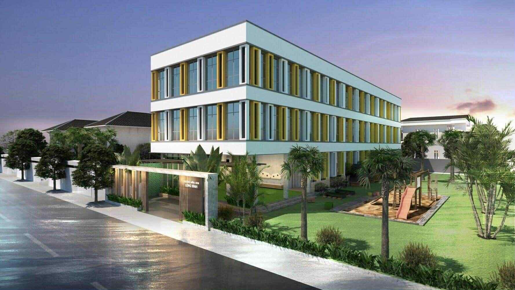 CHUYỂN NHƯỢNG TRƯỜNG CAO ĐẲNG MẶT TIỀN TTN 8, P. TÂN THỚI NHẤT, QUẬN 12, TP.HCM